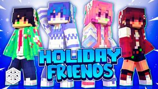 Thumbnail of the Minecraft Bedrock Marketplace product Holiday Friends created by Yeggs.
