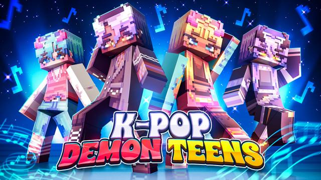 Thumbnail of the Minecraft Bedrock Marketplace product K-Pop Demon Teens created by Yeggs.