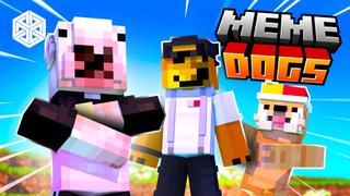 Thumbnail of the Minecraft Bedrock Marketplace product Meme Dogs created by Yeggs.