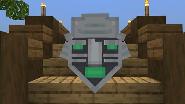 Screenshot of the Minecraft Bedrock Marketplace product Mob Masks created by Yeggs.