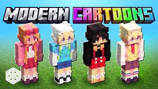 Thumbnail of the Minecraft Bedrock Marketplace product Modern Cartoons created by Yeggs.