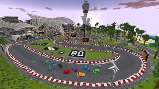 Screenshot of the Minecraft Bedrock Marketplace product Modern City Furniture created by Yeggs.