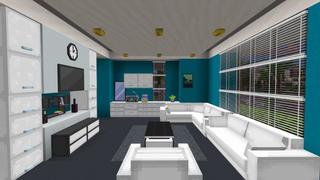 Screenshot of the Minecraft Bedrock Marketplace product Modern City Furniture created by Yeggs.