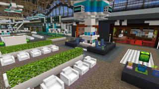 Screenshot of the Minecraft Bedrock Marketplace product Modern City Furniture created by Yeggs.