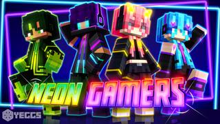 Thumbnail of the Minecraft Bedrock Marketplace product Neon Gamers HD created by Yeggs.