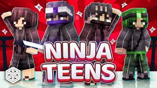 Thumbnail of the Minecraft Bedrock Marketplace product Ninja Teens created by Yeggs.