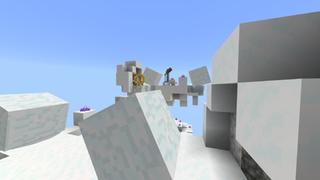 Screenshot of the Minecraft Bedrock Marketplace product Parkour Universe created by Yeggs.