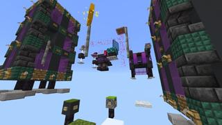 Screenshot of the Minecraft Bedrock Marketplace product Parkour Universe created by Yeggs.