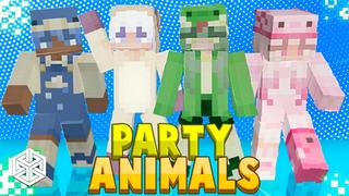 Thumbnail of the Minecraft Bedrock Marketplace product Party Animals created by Yeggs.