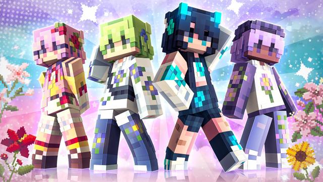 Thumbnail of the Minecraft Bedrock Marketplace product Pastel Bloomers created by Yeggs.