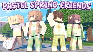Thumbnail of the Minecraft Bedrock Marketplace product Pastel Spring Friends created by Yeggs.