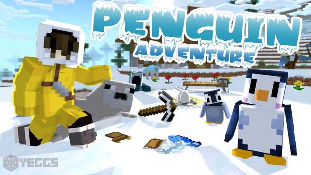 Thumbnail of the Minecraft Bedrock Marketplace product Penguin Adventure created by Yeggs.