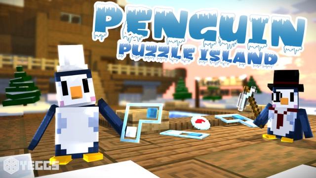 Thumbnail of the Minecraft Bedrock Marketplace product Penguin Puzzle Island created by Yeggs.
