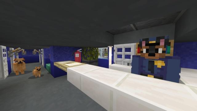Screenshot of the Minecraft Bedrock Marketplace product Puppy Town created by Yeggs.