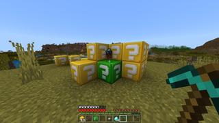 Screenshot of the Minecraft Bedrock Marketplace product Random Loot Drops created by Yeggs.