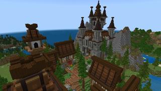 Screenshot of the Minecraft Bedrock Marketplace product Raveus Fortress created by Yeggs.