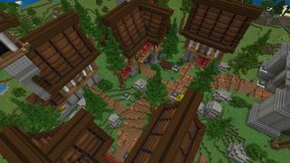 Screenshot of the Minecraft Bedrock Marketplace product Raveus Fortress created by Yeggs.