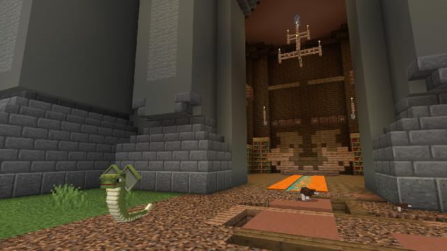 Screenshot of the Minecraft Bedrock Marketplace product Raveus Fortress created by Yeggs.