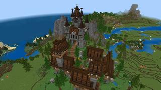 Screenshot of the Minecraft Bedrock Marketplace product Raveus Fortress created by Yeggs.