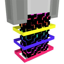 Thumbnail of the Minecraft Bedrock Marketplace product RGB Wave Pants created by Yeggs.