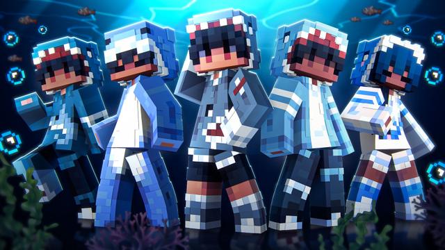 Thumbnail of the Minecraft Bedrock Marketplace product Sharks N Whales created by Yeggs.