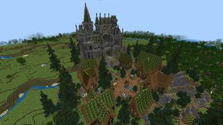 Screenshot of the Minecraft Bedrock Marketplace product Shartrude's Manor created by Yeggs.