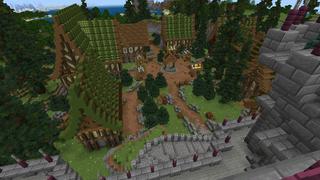 Screenshot of the Minecraft Bedrock Marketplace product Shartrude's Manor created by Yeggs.