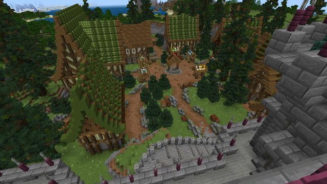 Screenshot of the Minecraft Bedrock Marketplace product Shartrude's Manor created by Yeggs.