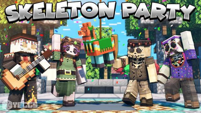 Thumbnail of the Minecraft Bedrock Marketplace product Skeleton Party created by Yeggs.