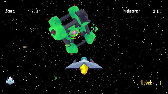 Screenshot of the Minecraft Bedrock Marketplace product Space Battle created by Yeggs.