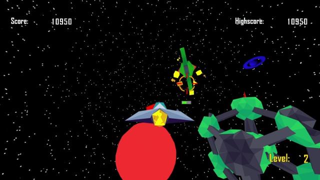 Screenshot of the Minecraft Bedrock Marketplace product Space Battle created by Yeggs.