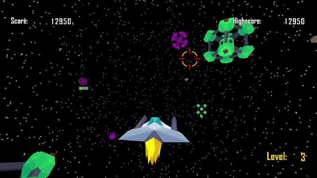 Screenshot of the Minecraft Bedrock Marketplace product Space Battle created by Yeggs.