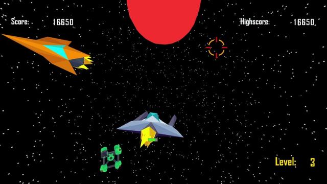 Screenshot of the Minecraft Bedrock Marketplace product Space Battle created by Yeggs.