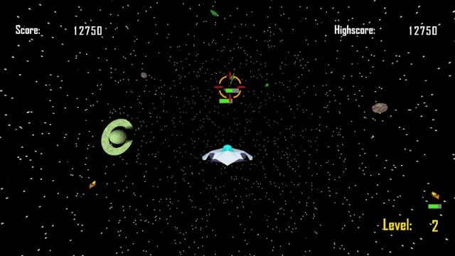 Screenshot of the Minecraft Bedrock Marketplace product Space Battle created by Yeggs.