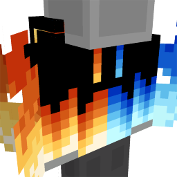 Thumbnail of the Minecraft Bedrock Marketplace product Split Ice Flame Hood created by Yeggs.