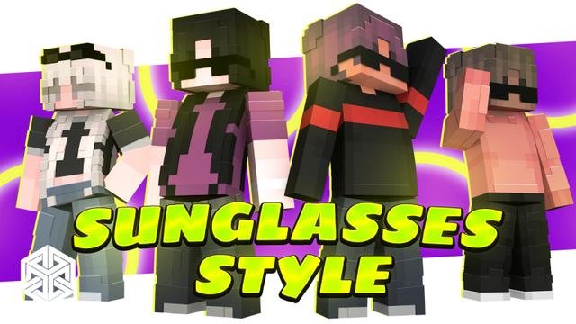 Thumbnail of the Minecraft Bedrock Marketplace product Sunglasses Style created by Yeggs.