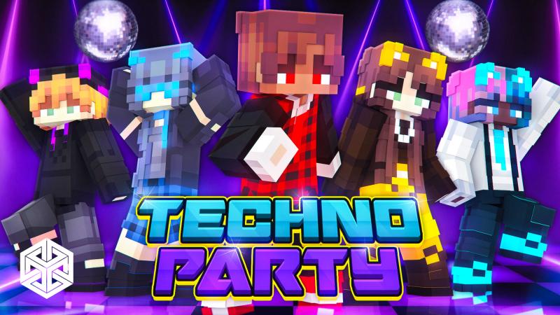 Techno Party by Yeggs | CHUNK - Minecraft Bedrock Marketplace Explorer