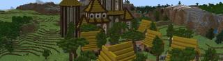 Panorama of the Minecraft Bedrock Marketplace product Thornkeeps Castle created by Yeggs.