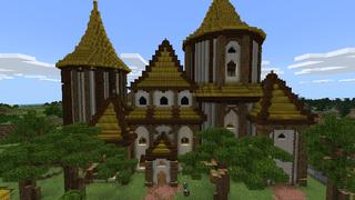 Screenshot of the Minecraft Bedrock Marketplace product Thornkeeps Castle created by Yeggs.