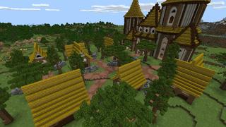 Screenshot of the Minecraft Bedrock Marketplace product Thornkeeps Castle created by Yeggs.
