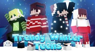 Thumbnail of the Minecraft Bedrock Marketplace product Trendy Winter Teens created by Yeggs.