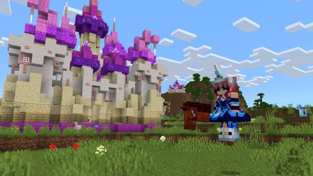 Screenshot of the Minecraft Bedrock Marketplace product Unicorns created by Yeggs.