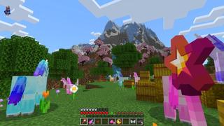 Screenshot of the Minecraft Bedrock Marketplace product Unicorns created by Yeggs.