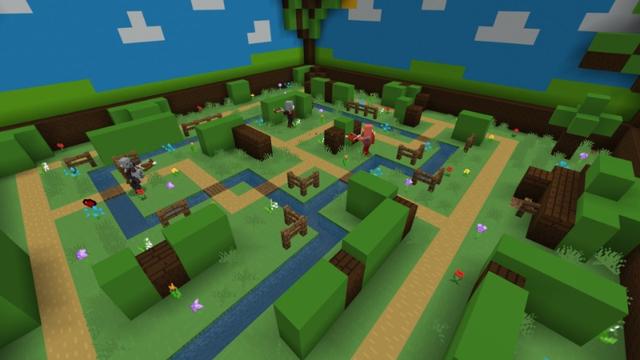 Screenshot of the Minecraft Bedrock Marketplace product Villager Revenge created by Yeggs.