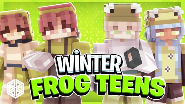 Thumbnail of the Minecraft Bedrock Marketplace product Winter Frog Teens created by Yeggs.