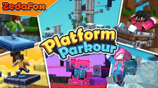 Thumbnail of the Minecraft Bedrock Marketplace product Platform Parkour created by Zedafox.