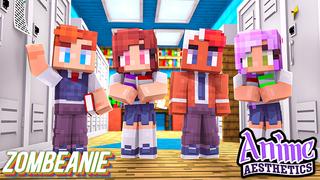 Thumbnail of the Minecraft Bedrock Marketplace product Anime Aesthetics - School created by Zombeanie.