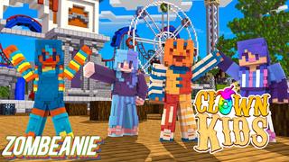 Thumbnail of the Minecraft Bedrock Marketplace product Clown Kidz created by Zombeanie.