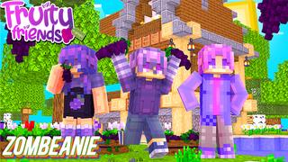 Thumbnail of the Minecraft Bedrock Marketplace product Fruity Friends: Grape created by Zombeanie.