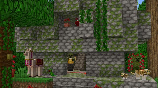 Screenshot of the Minecraft Bedrock Marketplace product Jicklus created by Zombeanie.